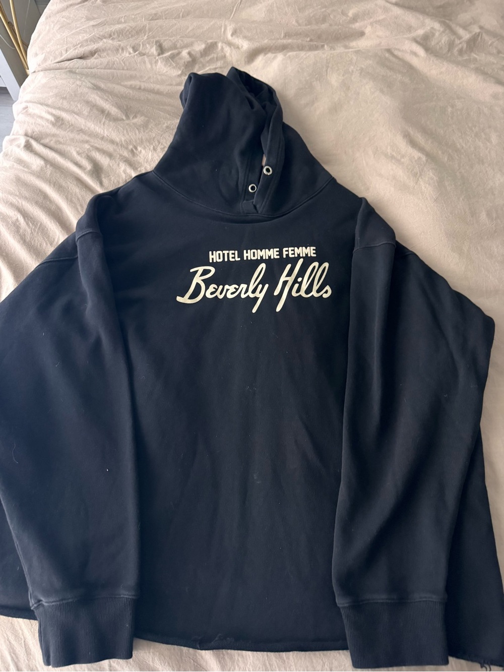 Homme femme - Black hoodie